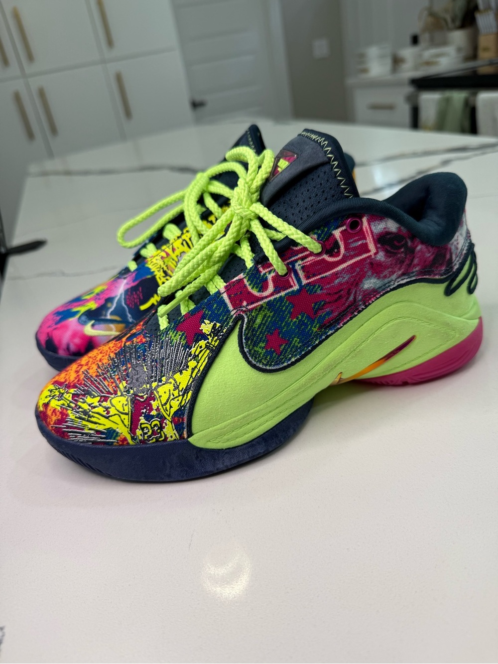 Nike LeBron 22 XXII Bryce's World Basketball Shoes Multicolor HV8451-400 Size 6